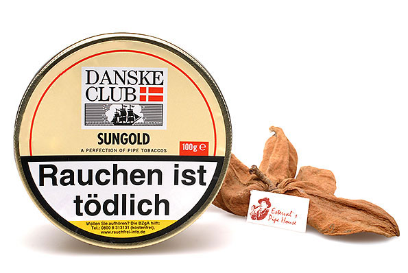Danske Club Sungold (Vanilla) Pipe tobacco 100g Tin